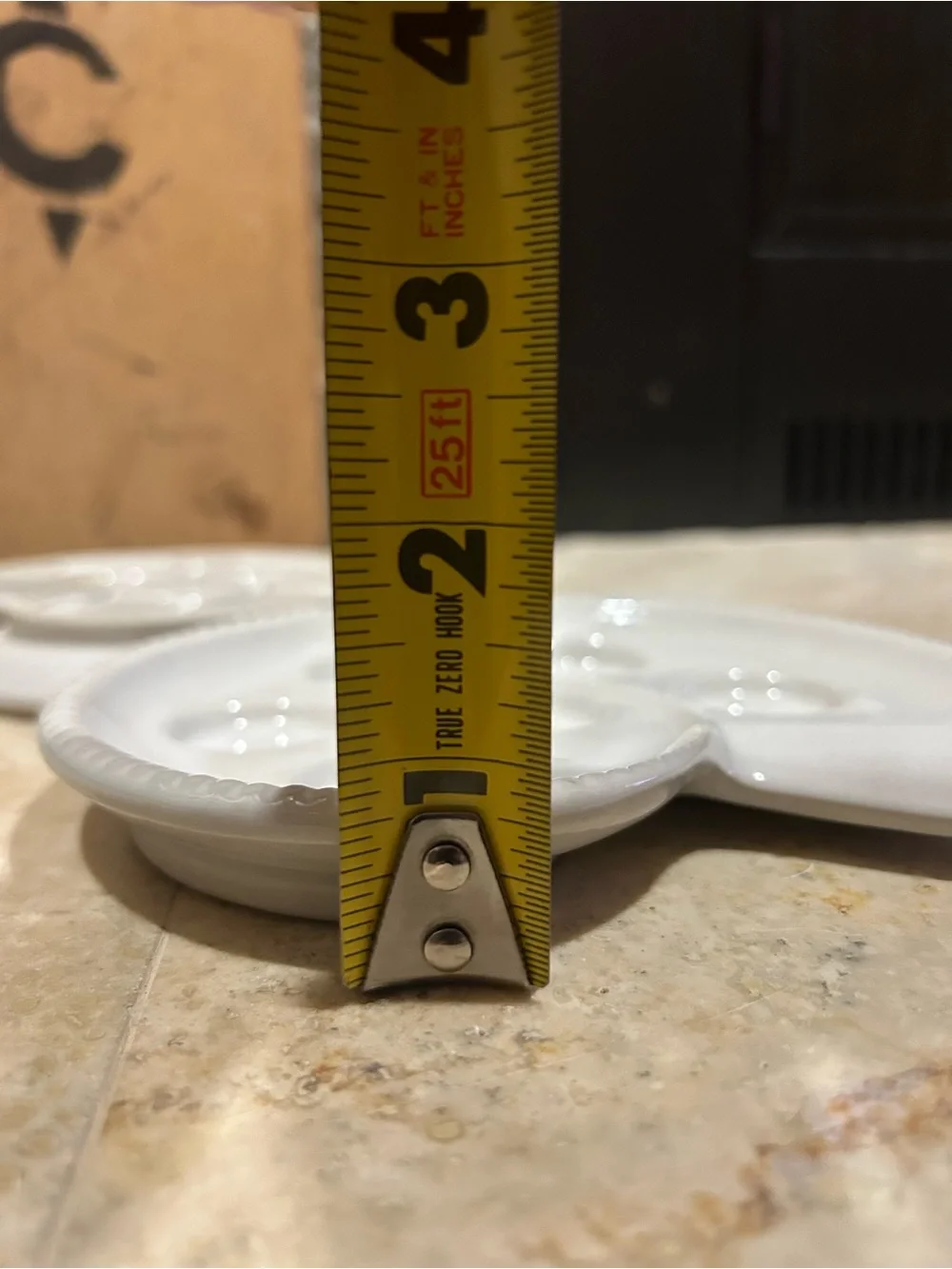 2 Vintage ceramic Escargot plates in a spiral snail shape for serving